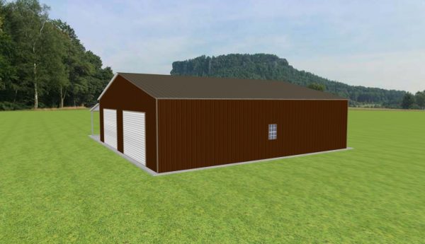 2 Car Garage with Lean To 38 x 40 x 10 - Image 4