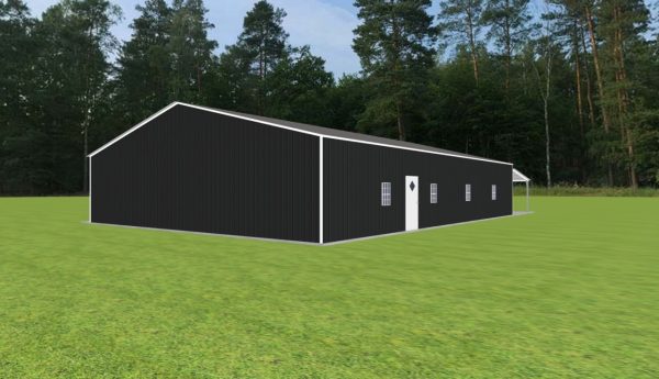 Garage with Lean To 44 x 60 x 10 - Image 5