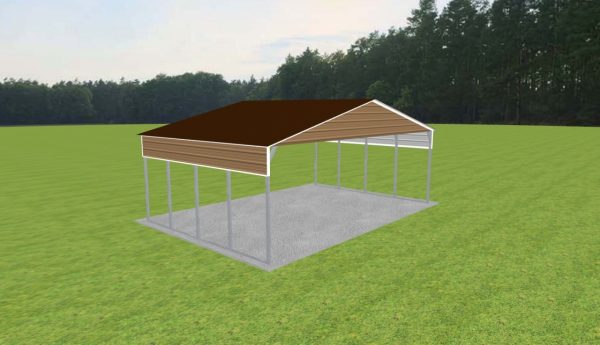 3 Car Carport 30 x 20 x 10