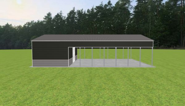 Carport with Storage 30 x 50 x 11 - Image 5