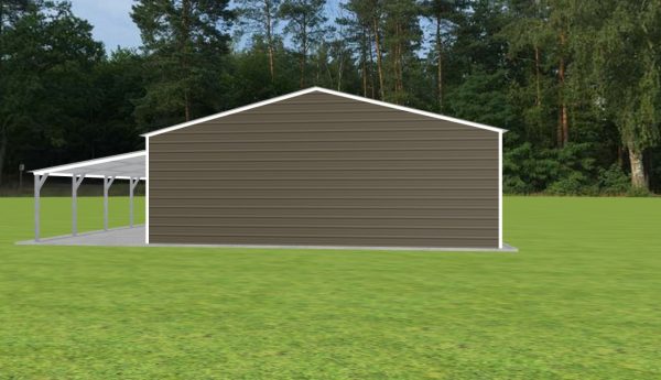 Garage with Lean To 28 x 20 x 9 - Image 5