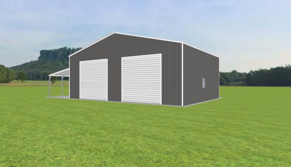 Garage with Lean To 40 x 30 x 14 - Image 3