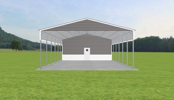 Carport with Storage 26 x 40 x 11 - Image 2