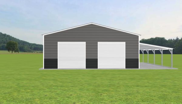 Garage with Lean To 28 x 20 x 10 - Image 3