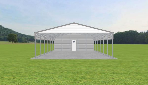 Carport with Storage 24 x 30 x 8 - Image 3