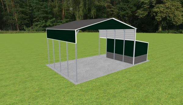 Carport with Storage 26 x 20 x 14 - Image 5