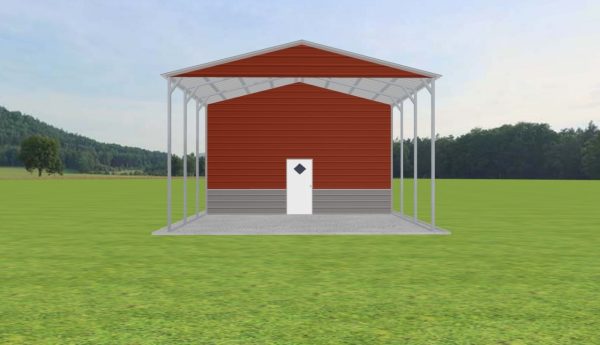 Carport with Storage 22 x 20 x 13 - Image 2