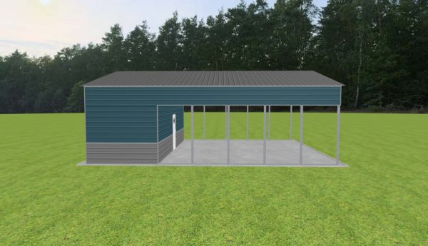 Carport with Storage 28 x 35 x 11 - Image 5