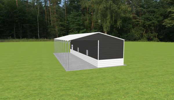 Carport with Storage 24 x 50 x 11 - Image 5