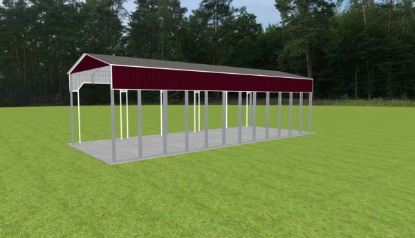 Carport 24 x 60 x 16 - Image 4