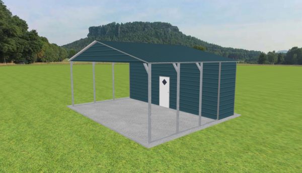 Carport with Storage 26 x 20 x 10