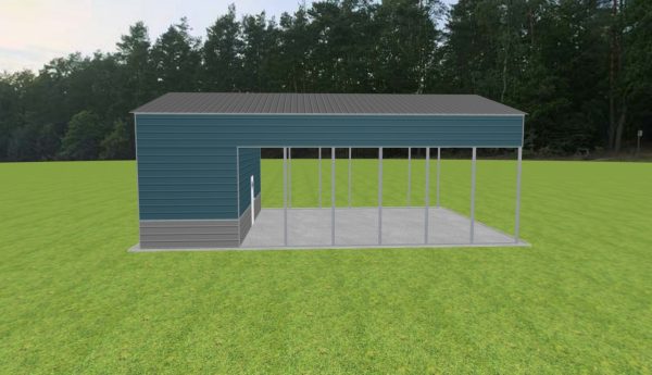 Carport with Storage 28 x 40 x 14 - Image 5