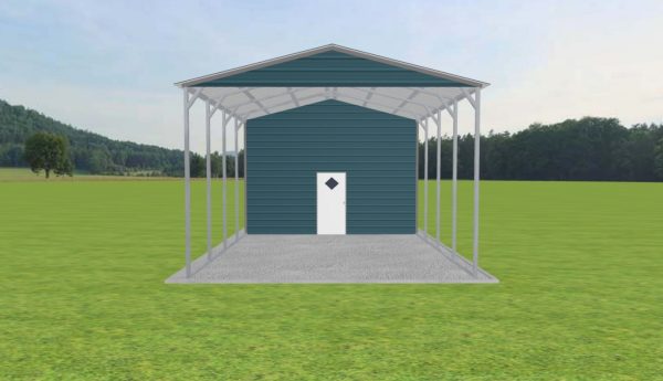 Carport with Storage 18 x 25 x 12 - Image 2