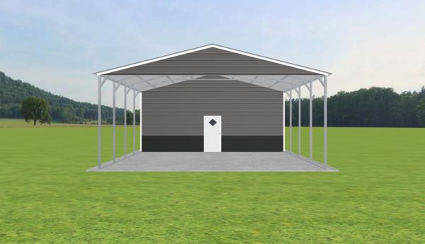 Carport with Storage 26 x 25 x 11 - Image 2