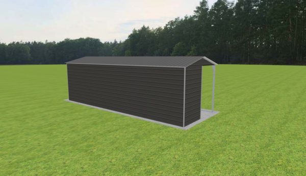 Carport with Storage 12 x 35 x 10 - Image 4