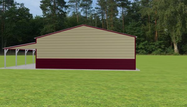 Garage with Lean To 28 x 50 x 9 - Image 5