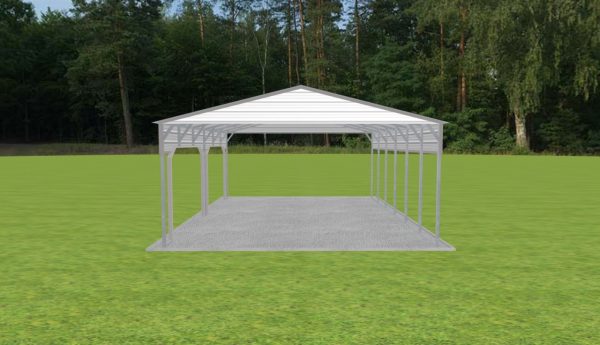 2 Car Carport 22 x 30 x 10 - Image 4