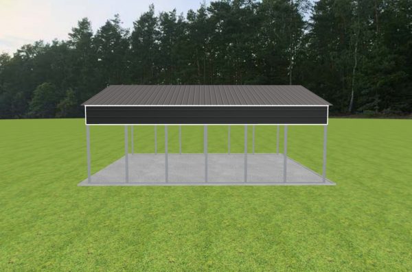 3 Car Carport 26 x 30 x 10 - Image 3