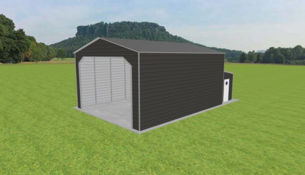 Carport with Storage 24 x 30 x 14