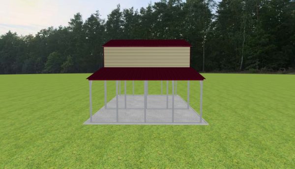 2 Car Carport 24 x 20 x 15 - Image 5