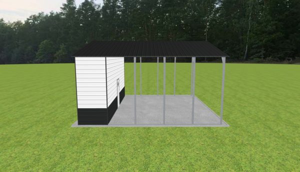 Carport with Storage 26 x 25 x 12 - Image 5