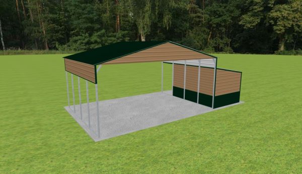 Carport with Storage 28 x 20 x 12 - Image 5