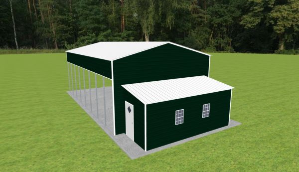 Carport with Storage 24 x 40 x 14 - Image 2