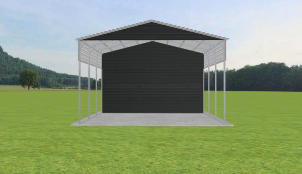 Carport with Storage 24 x 20 x 14 - Image 2