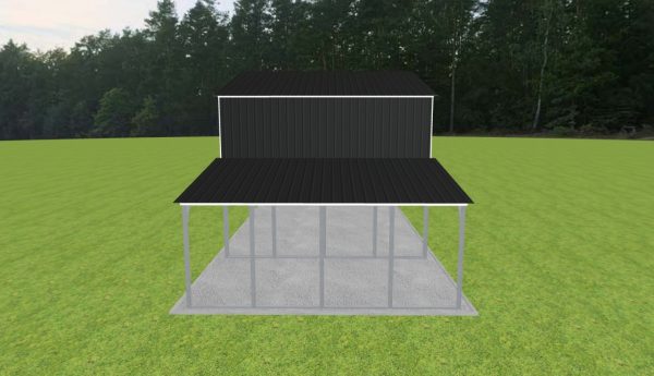 3 Car Carport 28 x 20 x 16 - Image 4