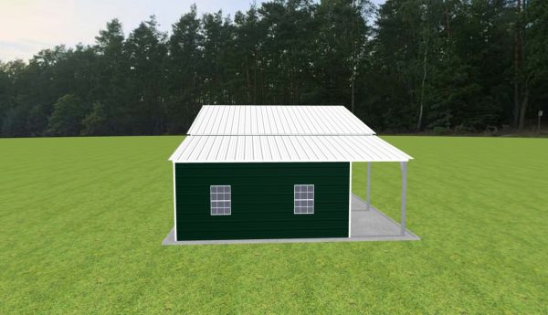 Carport with Storage 30 x 20 x 9 - Image 3