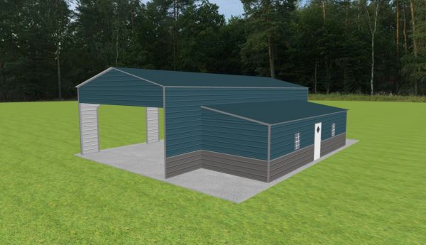 Carport with Storage 24 x 50 x 13 - Image 5