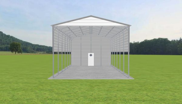 Carport with Storage 20 x 30 x 14 - Image 3