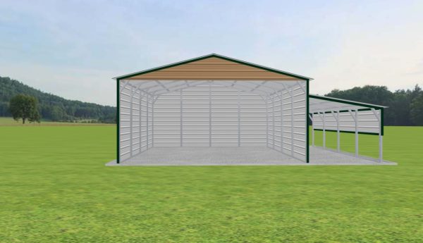 2 Car Carport 20 x 20 x 9 - Image 2