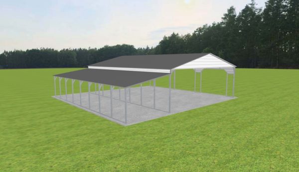 3 Car Carport 30 x 40 x 10 - Image 2
