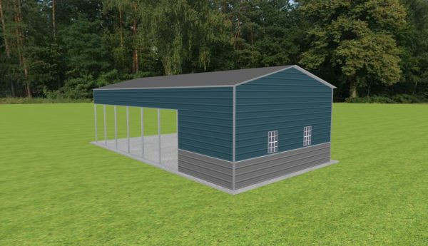 Carport with Storage 20 x 40 x 11 - Image 3