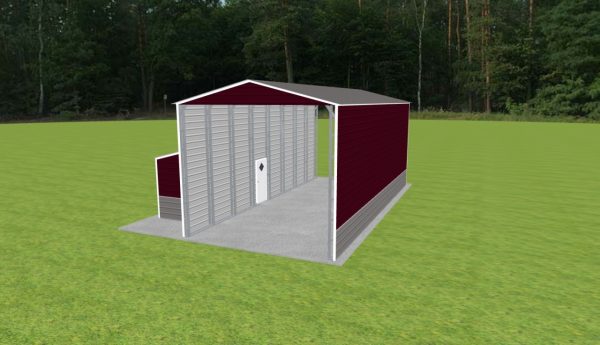 Carport with Storage 18 x 40 x 15 - Image 5