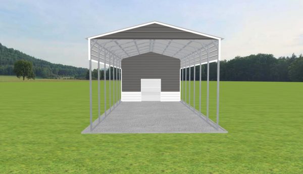 Carport with Storage 18 x 50 x 13 - Image 2