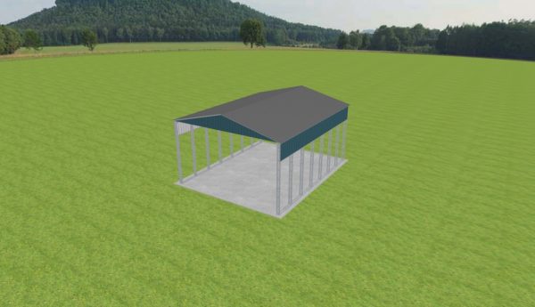 3 Car Carport 28 x 35 x 16 - Image 4