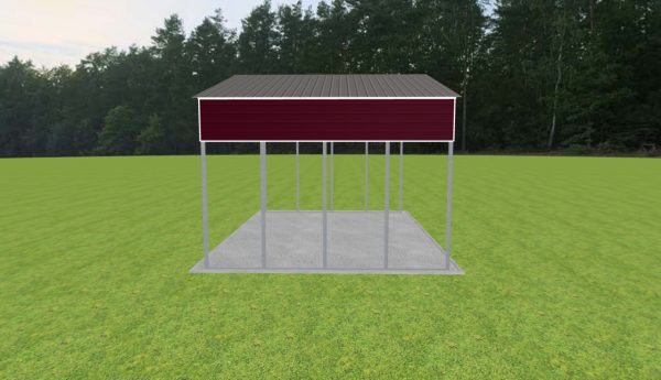 3 Car Carport 30 x 20 x 14 - Image 3