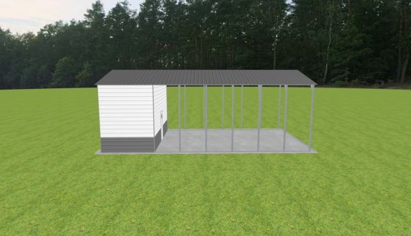 Carport with Storage 22 x 40 x 13 - Image 5