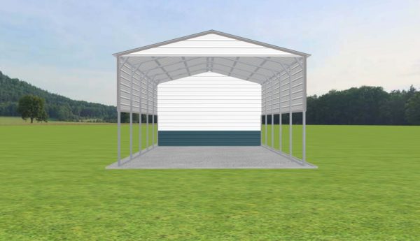 Carport with Storage 20 x 35 x 12 - Image 2