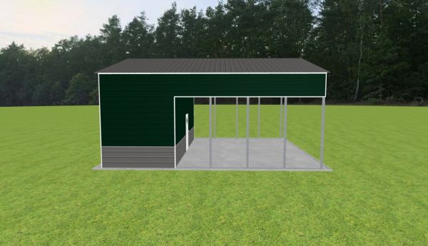 Carport with Storage 28 x 30 x 13 - Image 5