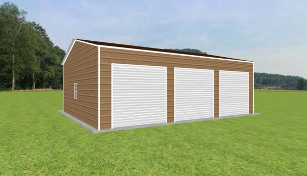 3 Car Garage 24 x 30 x 10 - Image 2