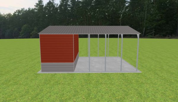 Carport with Storage 24 x 30 x 12 - Image 5