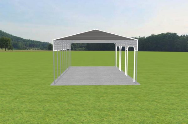 3 Car Carport 26 x 40 x 14 - Image 3