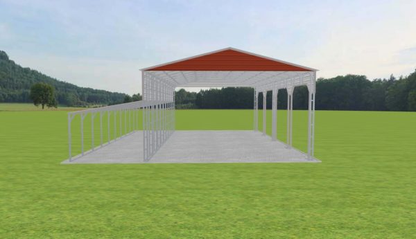 Carport 28 x 50 x 15 - Image 4