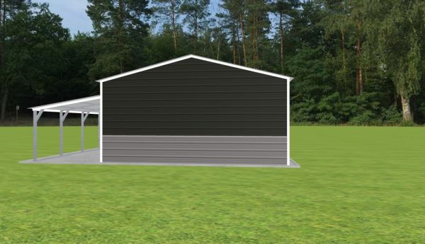 Garage with Lean To 20 x 40 x 9 - Image 5