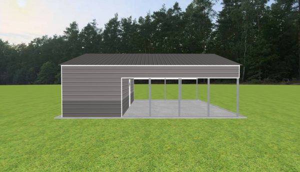 Carport with Storage 30 x 30 x 9 - Image 5