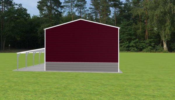 Garage with Lean To 24 x 40 x 14 - Image 5