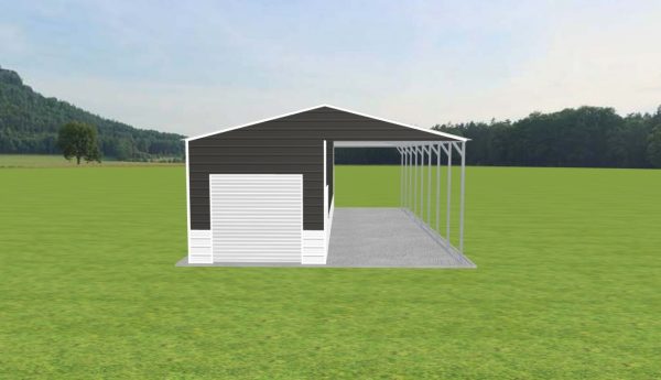 Carport with Storage 24 x 40 x 11